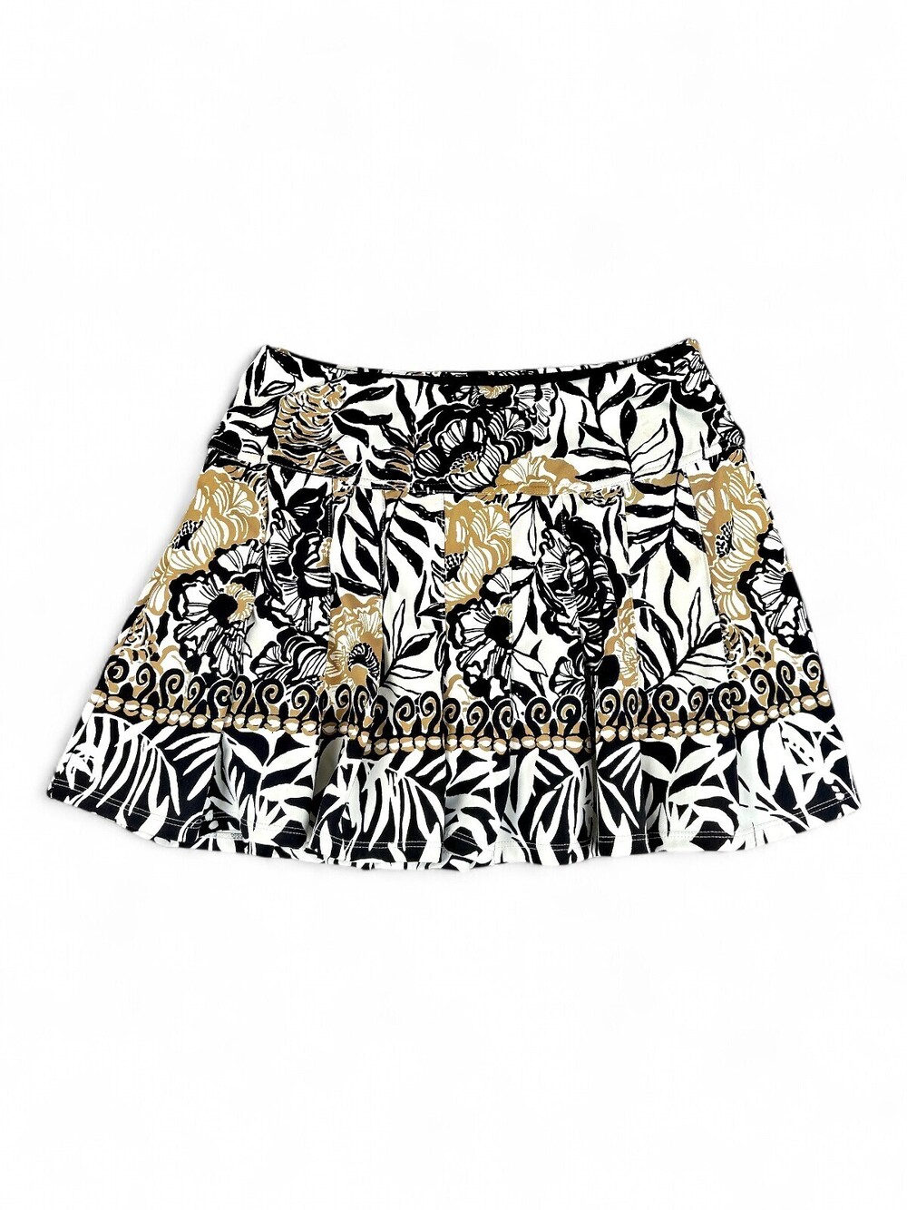 Lilly Pulitzer Floral Border Print Skort XS